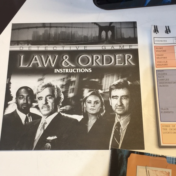 Law & Order Detective Game Brand New Tin Container - Picture 6 of 8